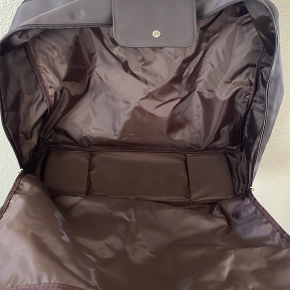 RARE! Omega Watch Speedmaster James Bond Folding Brown Tote Travel Carry On Bag - Picture 4 of 9